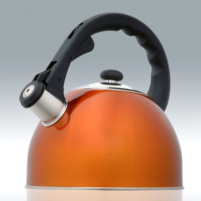 CREATIVE HOME Satin Splendor 2.8-qt. Whistle Tea Kettle - Color: Metallic Bronze at Sears.com