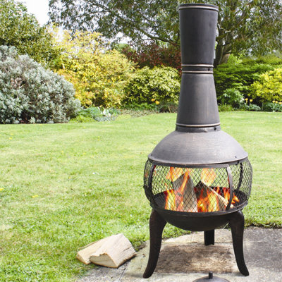 Deeco Tuscan Glo Chiminea at Sears.com