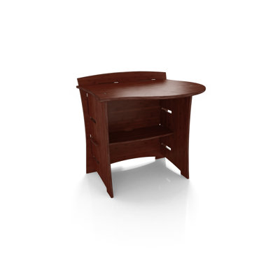 Legare Furniture Sustainable Series 31" Computer Desk Peninsula in Carbonized Amber - Finish: Espresso at Sears.com