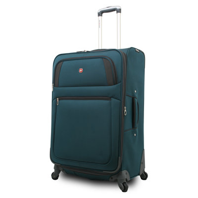 Wenger Swiss Gear 25.5" Spinner Suitcase - Color: Teal Green / Grey at Sears.com