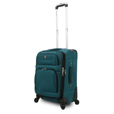 Wenger Swiss Gear 25.5" Spinner Suitcase - Color: Teal / Black at Sears.com