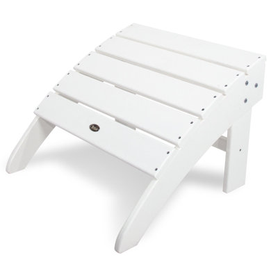 Polywood Trex Outdoor Cape Cod Ottoman - Color: Classic White at Sears.com