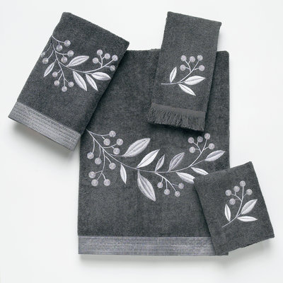 Avanti Linens Madison 4 Piece Towel Set - Color: Granite at Sears.com
