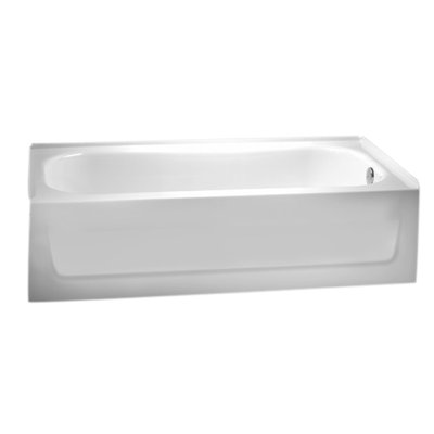 CraneFaucet Neu El Paso Enameled Steel Bathtub with Right Hand Drain - Finish: White at Sears.com