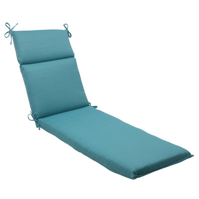 Pillow Perfect Forsyth Chaise Lounge Cushion - Color: Turquoise at Sears.com