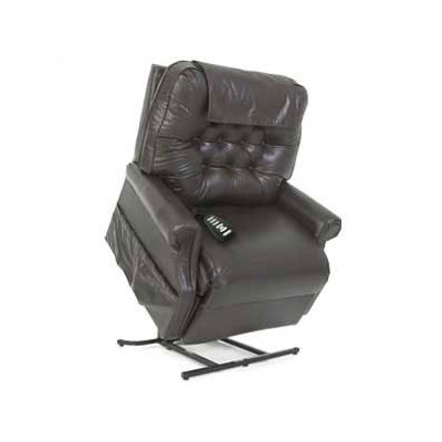 Pride Mobility Heritage Collection Very hvy Duty 2-Position Lift Chair w/ Button Back -Fabric:Crypton Smart Suede -Cappuccino, Heat & Massage:N at Sears.com