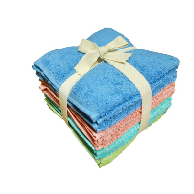 Textiles Plus Inc. Assorted Wash Cloth (Set of 8) at Sears.com