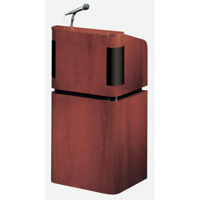 Oklahoma Sound Veneer Sound Lectern and Base - Finish: Cherry on Cherry at Sears.com