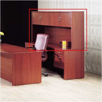 High Point Furniture Hyperwork 36.5" H x 72" W Desk Hutch - Pull: Chrome, Finish: Classic Cherry at Sears.com