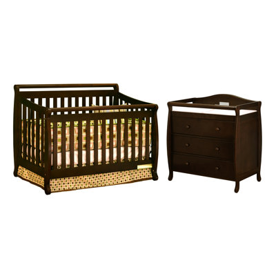 AFG International Products Athena Amy Convertible Crib Set in Espresso at Sears.com