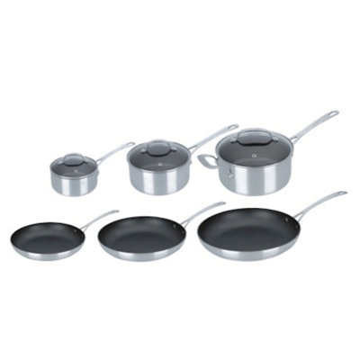 Kevin Dundon 9-Piece Nonstick Pro Cookware Set
