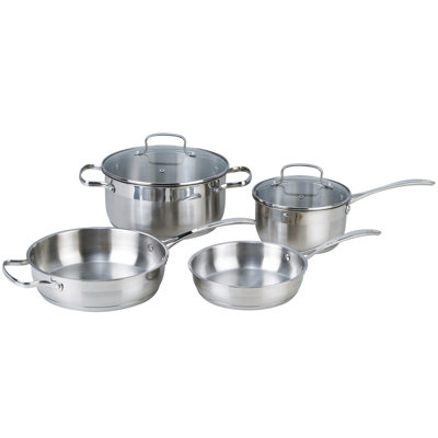 Kevin Dundon Stainless Steel 6-Piece Cookware Set