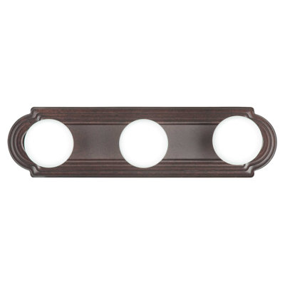 Sunset Lighting Raceway 3 Light Bath Vanity Light - Finish: Rubbed Bronze at Sears.com
