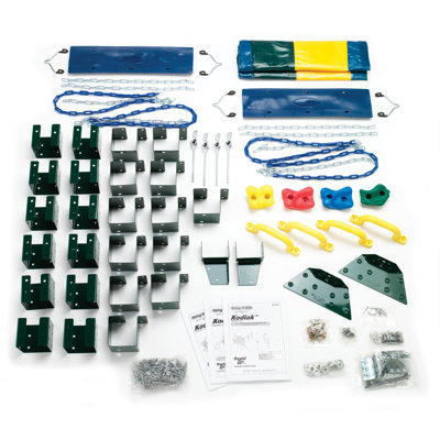 Swing-N-Slide Kodiak Custom DIY Play Set Hardware Kit - Project  514 (3 Pieces) - Color: Forest Green at Sears.com
