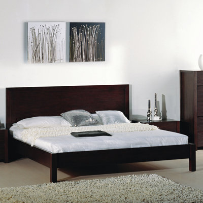 Hokku Designs Etch Platform Bedroom Collection (2 Pieces) - Size: Queen at Sears.com