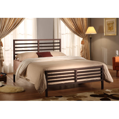 InRoom Designs Manhattan Metal Bed (2 Pieces) - Size: Twin at Sears.com
