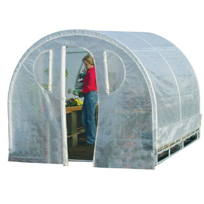 Jewett Cameron Weatherguard Lawn and Garden Steel Greenhouse (Set of 2) - Size: 6' 6" H x 6.0' W x 12.0' D at Sears.com