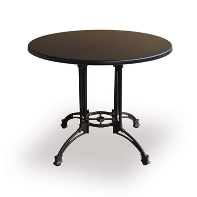 Source Contract Rose Round Table (2 Pieces) - Finish: Black, Diameter: 28" at Sears.com