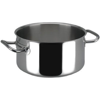 FRIELING Sitram Profiserie 15.3 Qt. Stainless Steel Round Braiser
