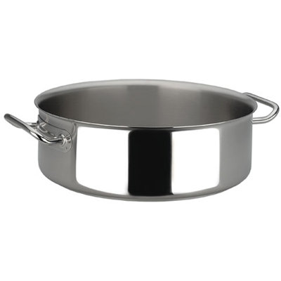 FRIELING Sitram Profiserie 7.6 Qt. Stainless Steel Round Rondeau