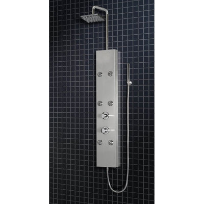 Ariel Bath Stainless Steel 63.8" x 8.6" Shower Panel at Sears.com