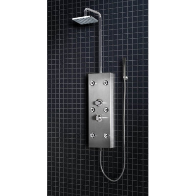Ariel Bath Stainless Steel 72" x 9.8" Shower Panel at Sears.com