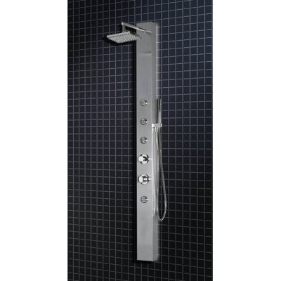 Ariel Bath Stainless Steel 70" x 5.1" Shower Panel at Sears.com