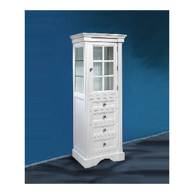 Empire Industries Newport Curio Cabinet - Finish: White at Sears.com
