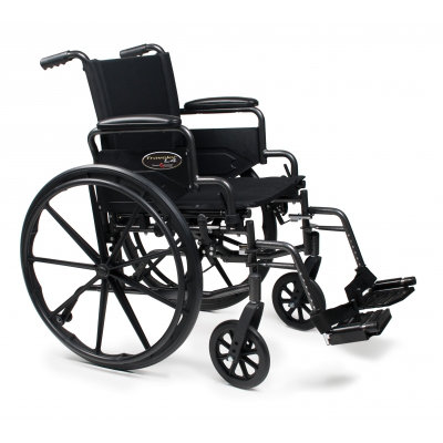 Everest & Jennings Traveler L4 Wheelchair - Seat Size: 16" x 16", Legrest: Elevating Legrests, Armrest: Flip Back Desk at Sears.com