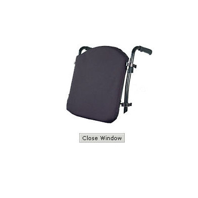 JAY Basic Back Cushion - Size: 14" x 20", Hardware Style: Fixed Clamp Hardware at Sears.com