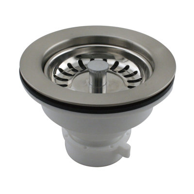 Westbrass Plastic Push/Pull Kitchen Sink Strainer - Finish: Powdercoated Almond at Sears.com