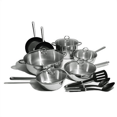 Kinetic Classicor Stainless Steel 15-Piece Cookware Set