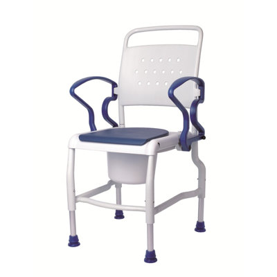 Koeln Commode Chair - Color: Grey / Grey price decreased by 58%