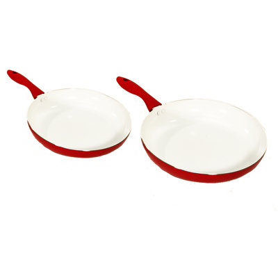 Heuck 2-Piece Non-Stick Skillet Set - Size: 10 and 12