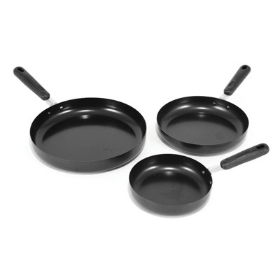 Heuck 3-Piece Non-Stick Skillet Set