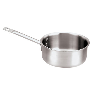 Paderno World Cuisine Tri-Ply Saucepan - size: 5.5 Dia.