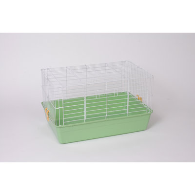Small Animal Deep Tub Cage 27x16x16 Color: Red