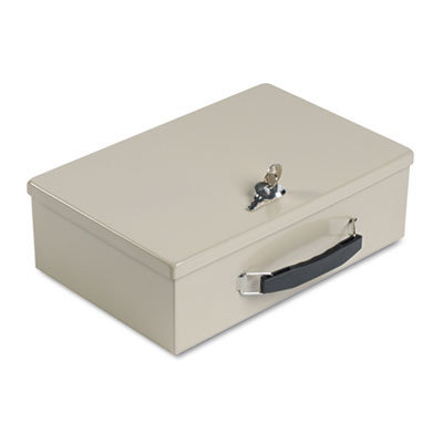 MMF INDUSTRIES Heavy-Duty Steel Fire-Retardant Security Cash Box, Key Lock, Sand at Sears.com