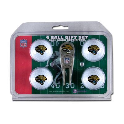 McArthur Jacksonville Jaguars Divot Tool and 4 Golf Ball Gift Set at Sears.com