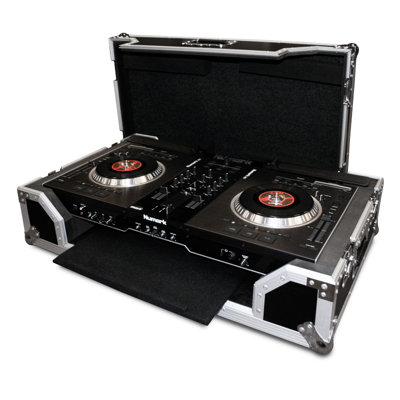 Road Ready DJ Controller Case for Numark Ns7 Controller - with Pull Out Keyboard Tray and Low Profile Wheels at Sears.com