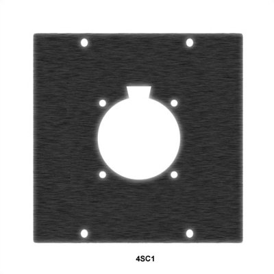 Middle Atlantic UCP Series Circular Flange 4 Bolt Cable Punchouts - Number of Punchouts: 1 at Sears.com