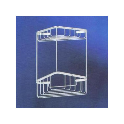Empire Industries Tahiti Double Corner Basket - Finish: Satin Nickel at Sears.com