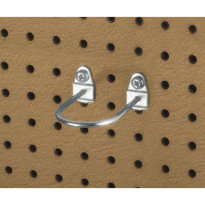 DuraHook 2-7/8 In. L, 1-3/4 In. I.D. Zinc Plated Steel Double Mount U Shape