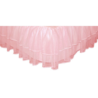 Sleeping Partners Triple Layer Tulle Bed Skirt Pink - Size: Full at Sears.com