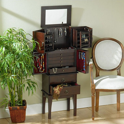 SEI Ramada Cherry Jewelry Armoire at Sears.com