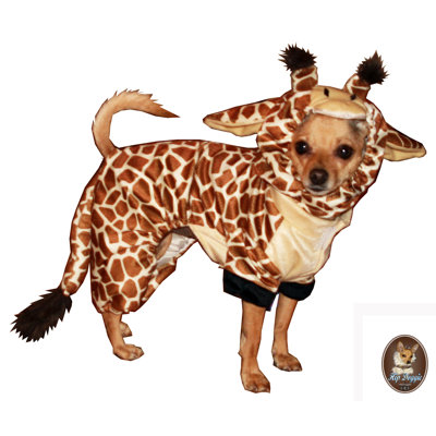 Giraffe Dog Costume Size: Small