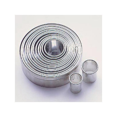 Paderno World Cuisine Round Plain Dough Cutters Set in Tin at Sears.com