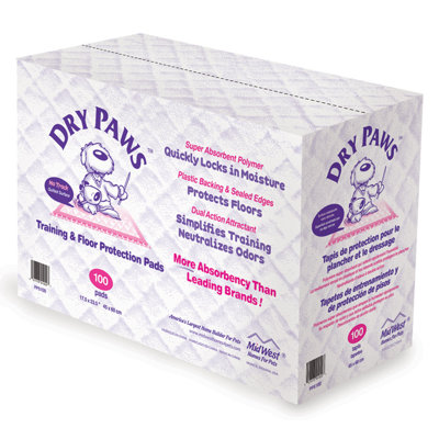 Midwest Pets Dry Paws Training and Floor Protection Pads - 100 Pack at Sears.com