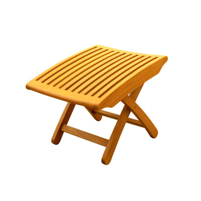 International Caravan Outdoor Balau Wood Folding Foot Rest at Sears.com