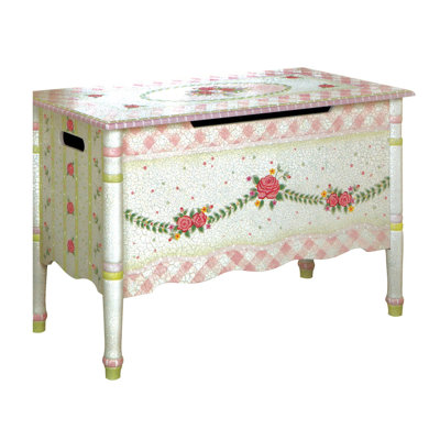 Teamson Kids Pink Crackle Girl's Toy Chest at Sears.com